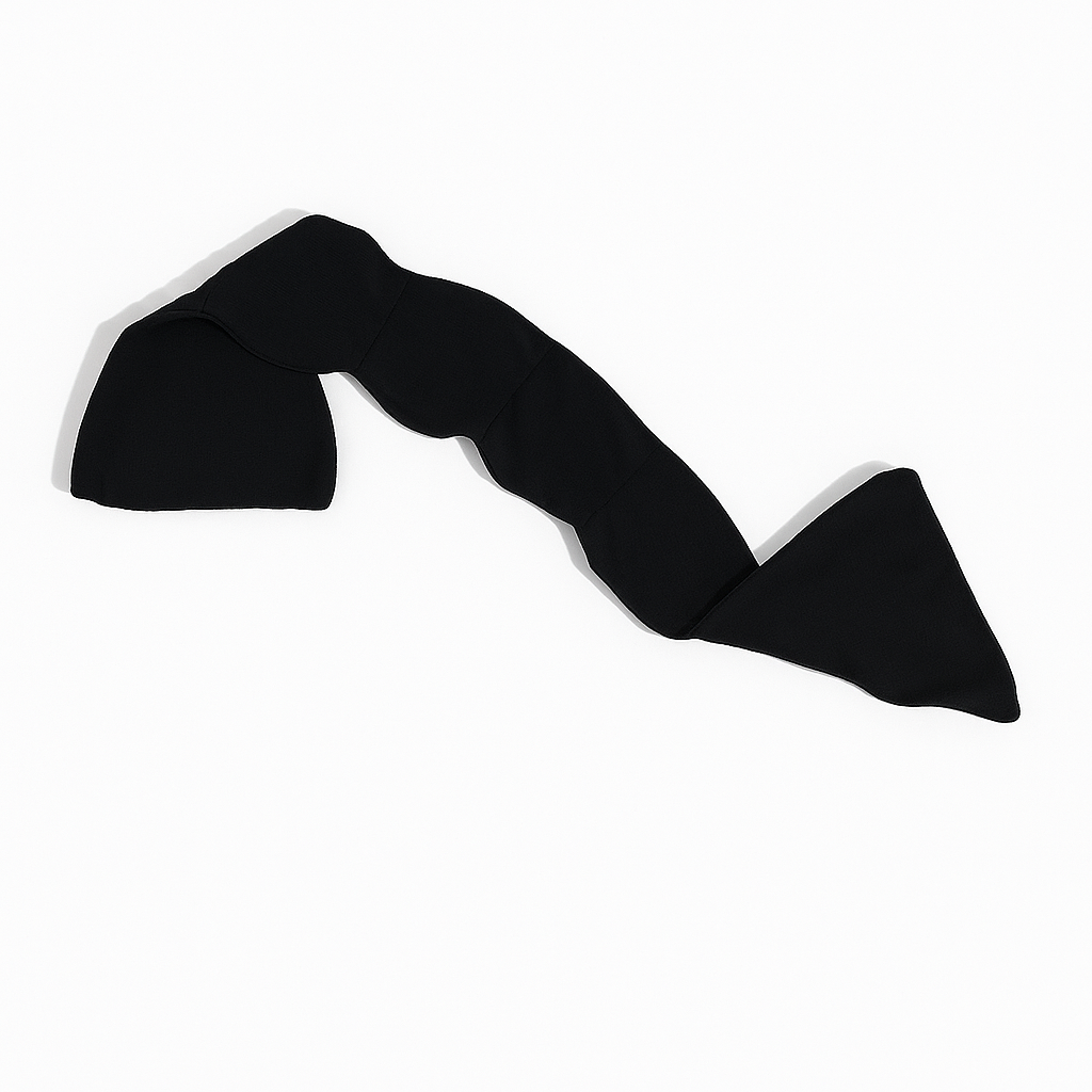 Repose Weighted Eye Mask Comfort Sleep Black