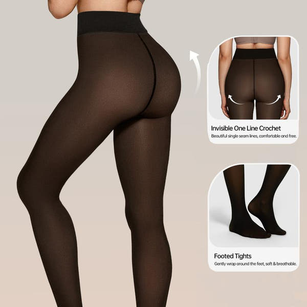 repose™ Fake Pantyhose Fleece Lined Leggings